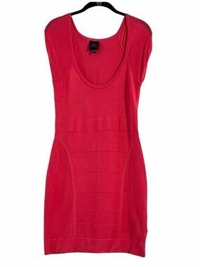 2B Bebe Chic Fuchsia Mini Dress Size L